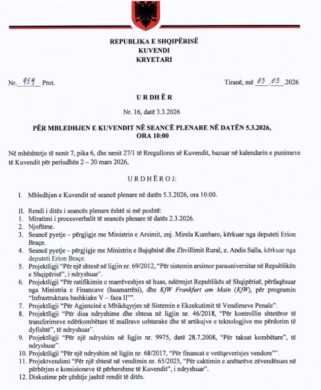 Zbardhet urdhri i Peleshit  Imuniteti i Ballukut nuk futet në rend dite  Rama synon të djegë afatet  FOTO 